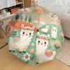 1pc Llama Flowers Pattern Umbrella Design Automatic Opening and Closing Umbrella, High-quality Travel Umbrella, Lightweight and Portable, -74