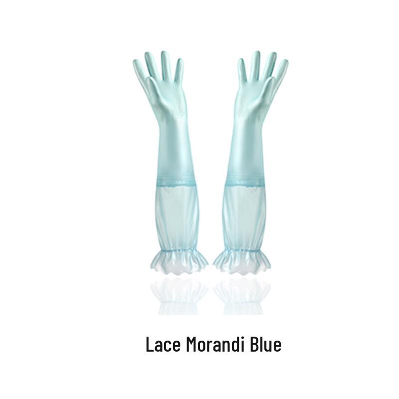 Shuyi Thickened Velvet Waterproof Household Gloves