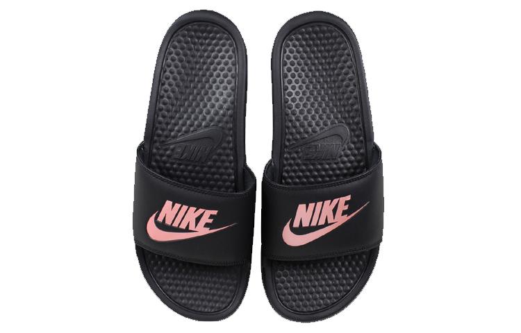 Nike Benassi Jdi Black Rose Gold Women's Women's 343881-007