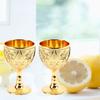 Zinc Alloy Wine Glass Gold Chalice Goblet Goblets & Chalices Shot Glass  For Wedding