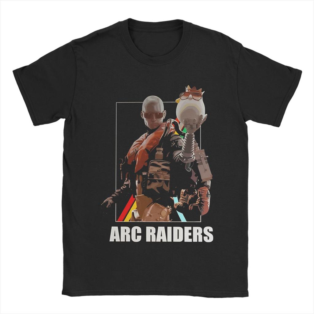 ARC Raiders Spaceport Accessories Men Women T Shirt Pure Cotton Tee Graphic Printed  Tshirt Clothing