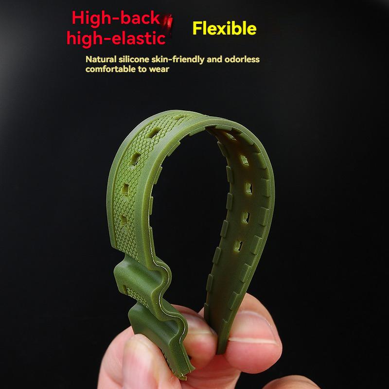 W218H Resin Silicone Band for Casio AE-1200 AE-1100 SGW-300 SGW-400 MRW200 Watch, Replacement Strap Sport Wristband