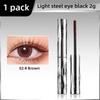 Steel Tube Mascara Primer Waterproof Fast Drying Long Non-smudged Curling Mascara A8U9