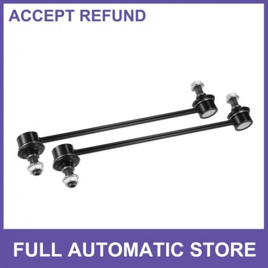 

Front Sway Bar Link Stabilizer Bar End Link TWO for Nissan Juke Black