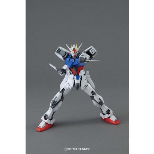Gundam MG Mobile Suit Gundam SEED Aile Strike Gundam Ver. RM 1/100 Scale Pre-Colored Plastic Model
