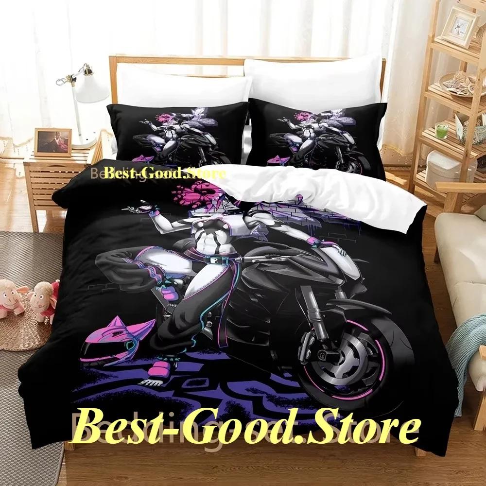 Hip Hop Game Juri Han Bedding Set Printed Bed Set With Pillowcase Bed Duvet Cover Soft Single Double Queen Super King Size