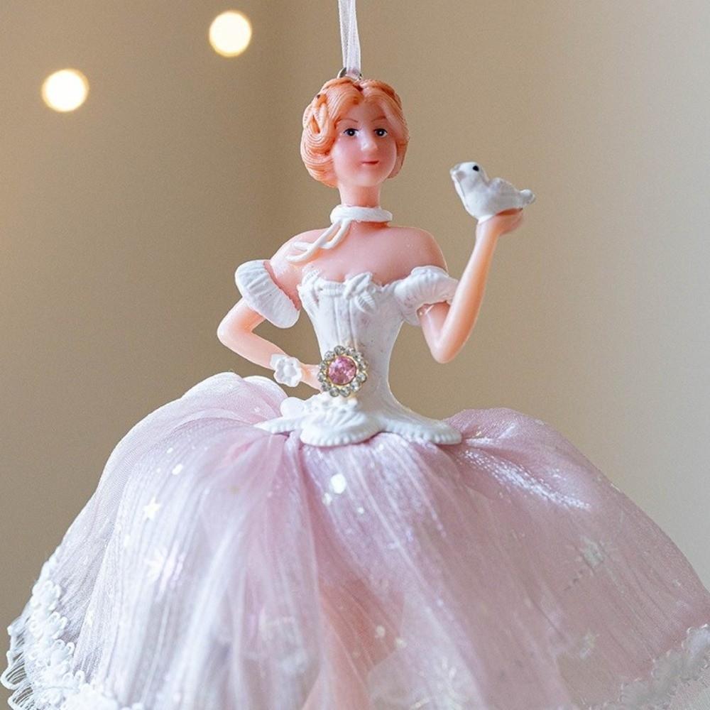 Cute Christmas Ballet Girl Pendant Dance Theme Christmas Tree Pendant  Holiday Decor