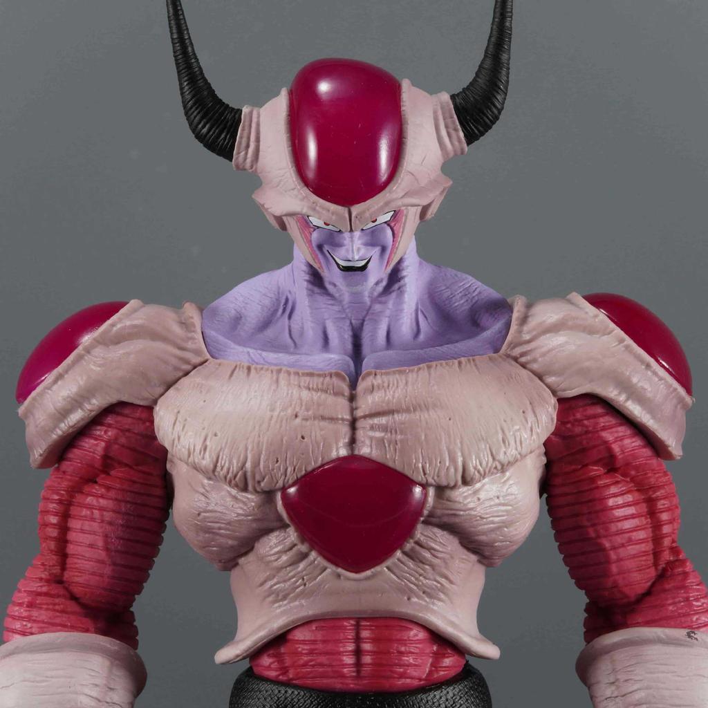36CM Anime Dragon Ball Frieza Figure Action Second Form Collection Model Toys Gifts Z GK PVC Round Sensory Durable Elastic Compression Bouncy