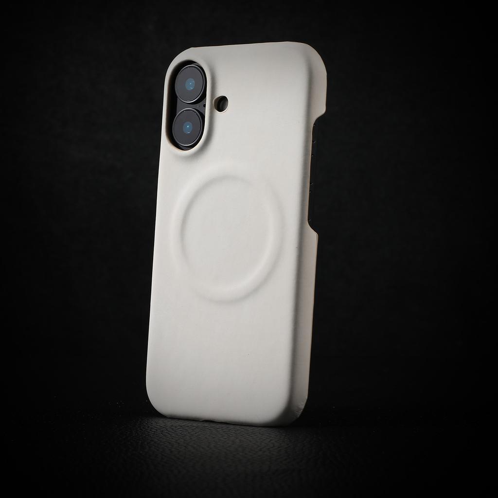 Suitable for Apple 16 Skin-like Sheepskin Magnetic Phone Cases, IPhone15 Half-pack 14promax13