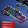 GX80 Mechanical Keyboard, Mouse & Headset Set - Brown Switch, Wired for Laptop & E-sports Gaming