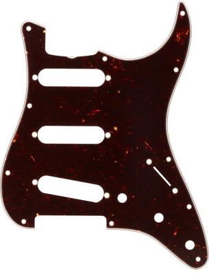 Fender Pickguard STRATOCASTER PICKGUARDS Schildpatt 11-Loch '60s Vintage-Stil S/S/S