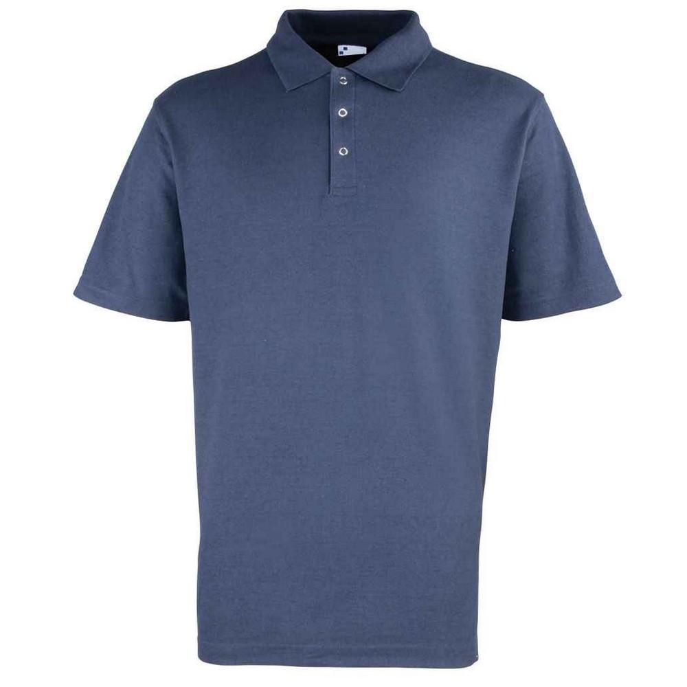 Premier Mens Press Stud Work Polo Shirt