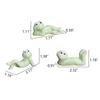 1-3PCS Frog Chopsticks Holder Pen Holder Frog Tea Pet Frog Home Furnishing Study Decoration Small Ornament Ornament