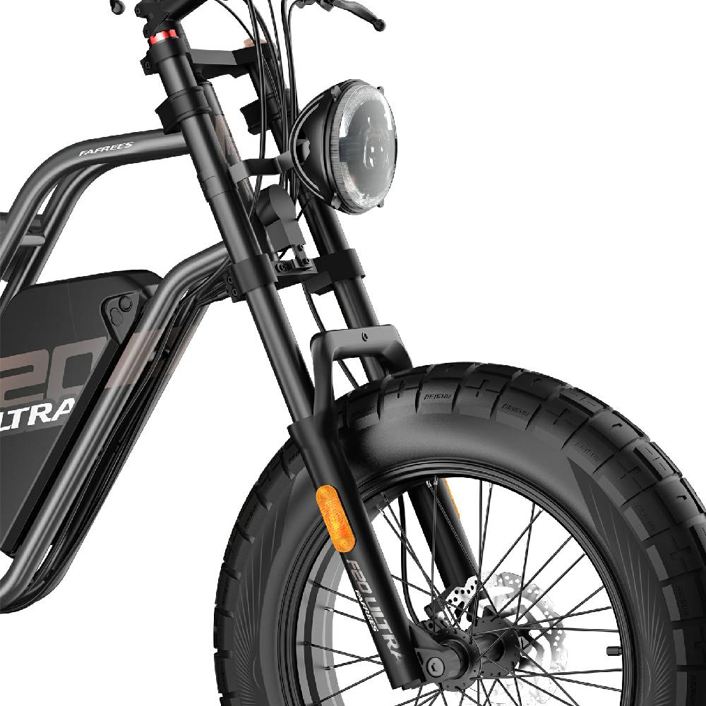 Electric Bicycle Fafrees F20 Ultra 20" Fat Tire 750W Motor Dual Hydraulic Brake 48V 25AH All Terrain Adult Electric Bike 7 Speed