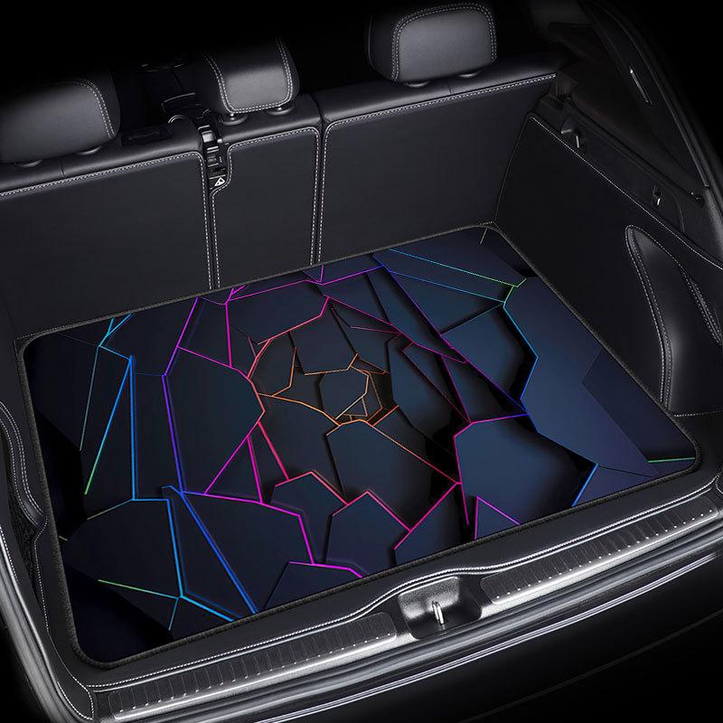 

Коврик для багажника автомобиля, прочный, водонепроницаемый, пылезащитный, легко моется, прочный, нескользящий, протектор заднего сиденья, антигрязевой коврик 75*100cm