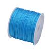 50Yds 0.8mm Crafts Nylon Cord For Jewelry Making Beading Braided Nylon Satin String for Bracelets Rattail Trim Chinese Knot