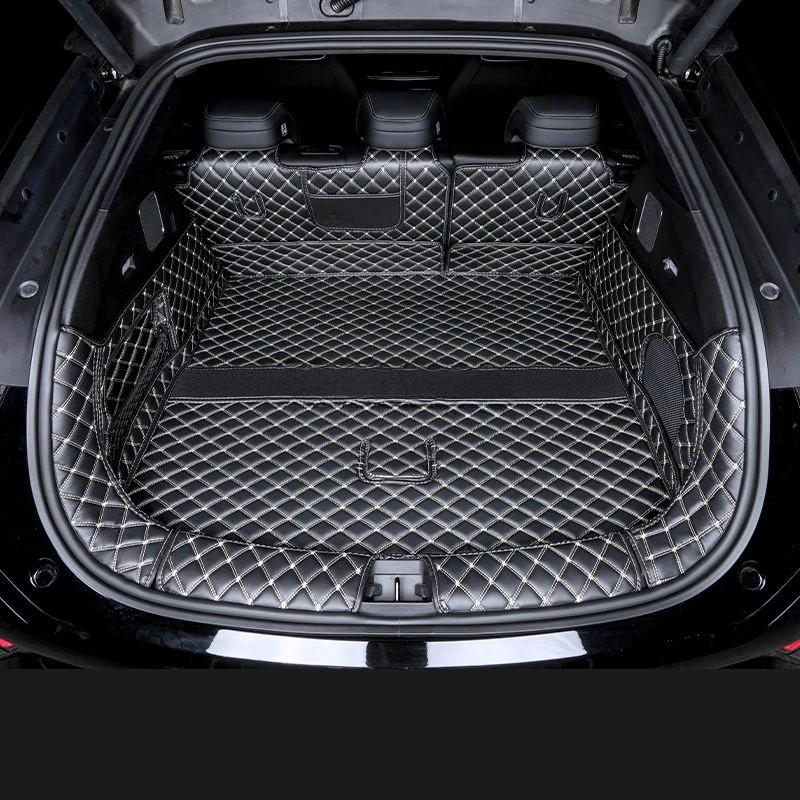 For BYD Sealion 7 EV 2024 2025 Car Boot Mat Rear Trunk Liner Cargo Leather Floor Carpet Tray Protector Accessories Mats