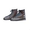 Rain Shoe Covers Wear Resistant Waterproof Overshoes Portable Boot for Cyclists Blue M