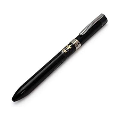 Mitsubishi Pencil Jetstream F Series 2&1 Multi-Function Pen, 0.5mm, Luminous Black - Smooth Writing, Slim Body, Black & Red Ink, for Women