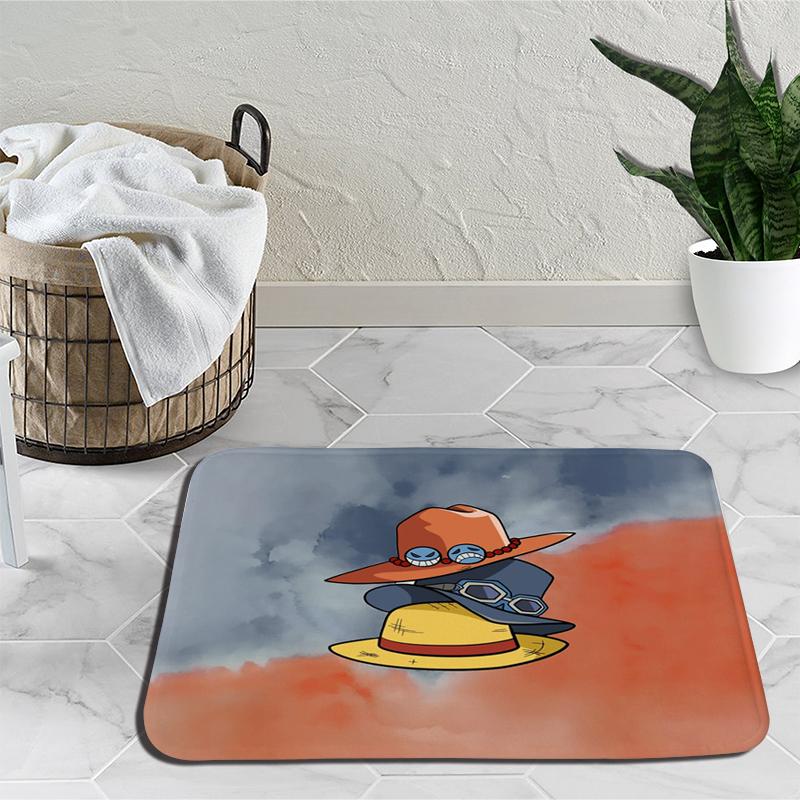 Covor dintr-o bucată pentru cameră pentru copii Covor Luffy Covor anti-alunecare pentru podea pentru baie Covoare pentru cameră de zi Covor pentru cameră de pat Covor de joacă