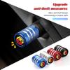 4Pcs Car Tire Valve Stems Cap Tire Valve Cap Wheel Stem Air Valve Cap For Abarth UNO Astra Bravo Panda Linea Freemont Strada