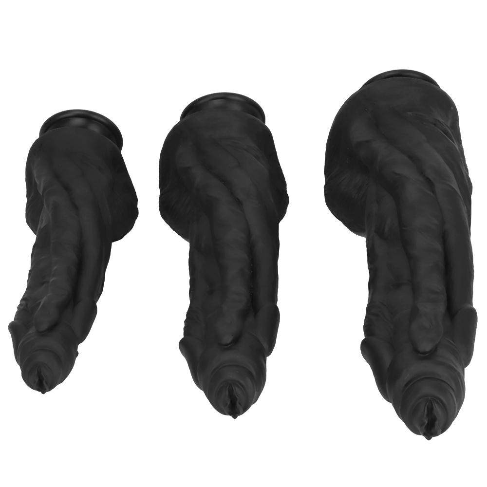 Extra Large Silicone Dildo Anal Dildo Butt Plug Fisting BDSM Gay Sex Toy Big Dick Realistic Penis Strap On Cock