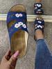 Women's Summer Flower Wedge Sandals: Casual Beach Outdoor Slippers