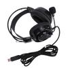 Headset with Microphone 120 degrees  Rotatable USB Headphones Comfortable for Online Classes Language Exams Music