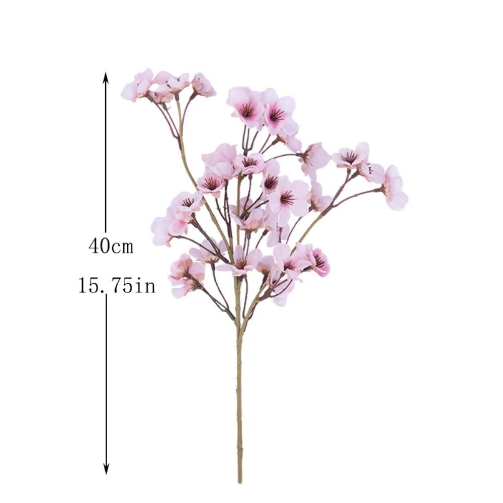 40cm Cherry Blossom High Quality Wedding Bouquet Home Office Christmas Party Hotel Bride Holding Flower Decoration Living Room