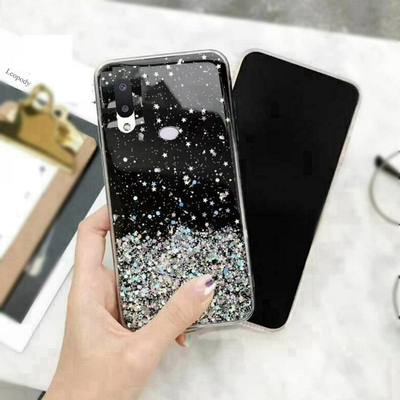 Bling Glitter pouzdro na telefon pro samsung galaxy A10S A 10S A 10 S A107F A107M Silicon Soft Full Cover Pro samsung A10 S Zadní kryt