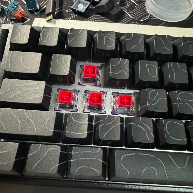 Quiet Metal Plastic Magnetic Switches for Magnetic Gaming Keyboards Swithes Enhances Durability For Office Use And Gaming