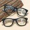 Fashion Progressive Multifocal Glasses for Men Women Unisex Blue Light Blocking Glasses Trendy Vintage Far Sight Eyeglasses