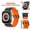 Silicone strap+protective case compatible for Apple Watch Ultra2 49mm 44mm 45mm 41mm 40mm for IWatch series 9 8 7 6 SE 5 4 3 2 1