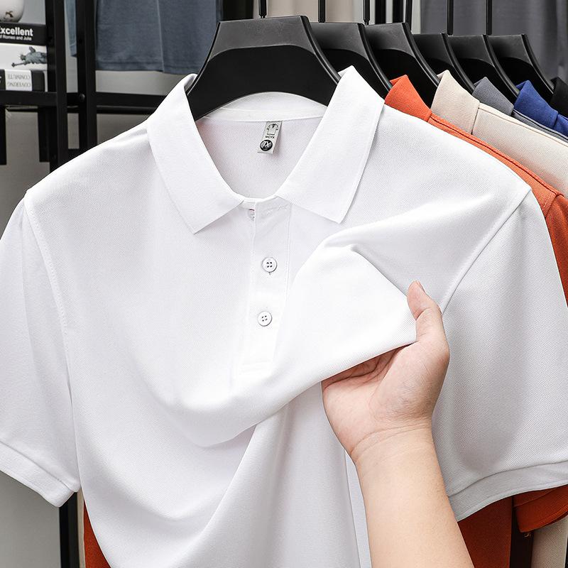 Herren Revers Kurzarm Poloshirt Business Casual Herren T-Shirt Kleidung, Günstiger Antrieb Dnu