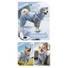 Dog waterproof hiking jacket, pet-specific outdoor windproof and rainproof quick-drying clothing
