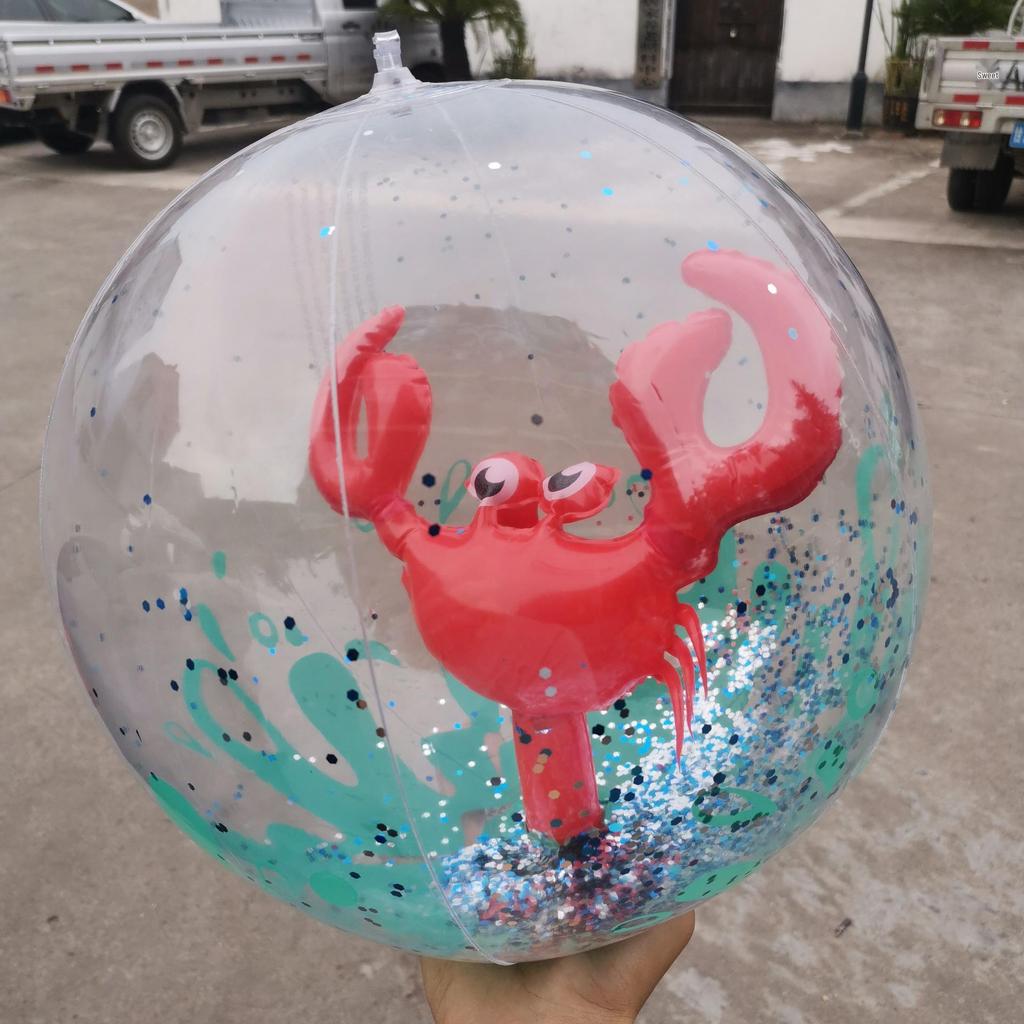 Unicorn Flamingo Inflatable Beach Ball for Beginner Swimming and Early Education