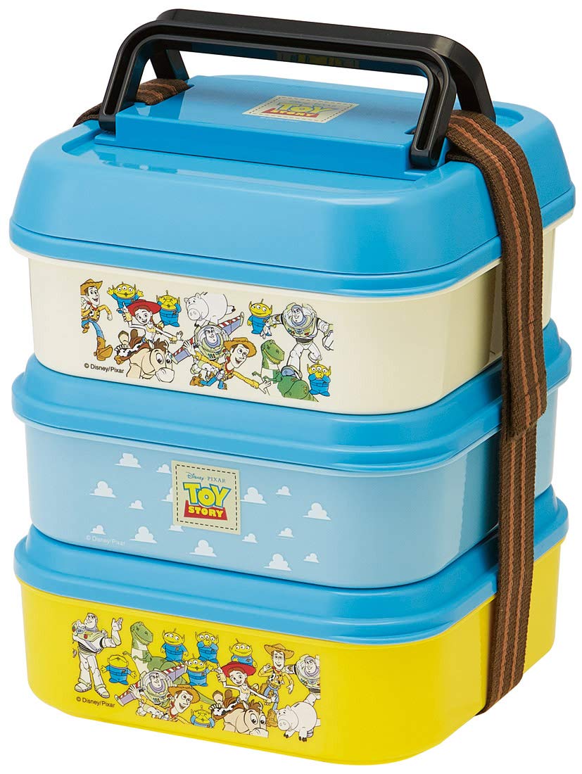 

Skater Large Bento Toy Story Disney P23 Box, 3-Tier, Design, 4.5L,