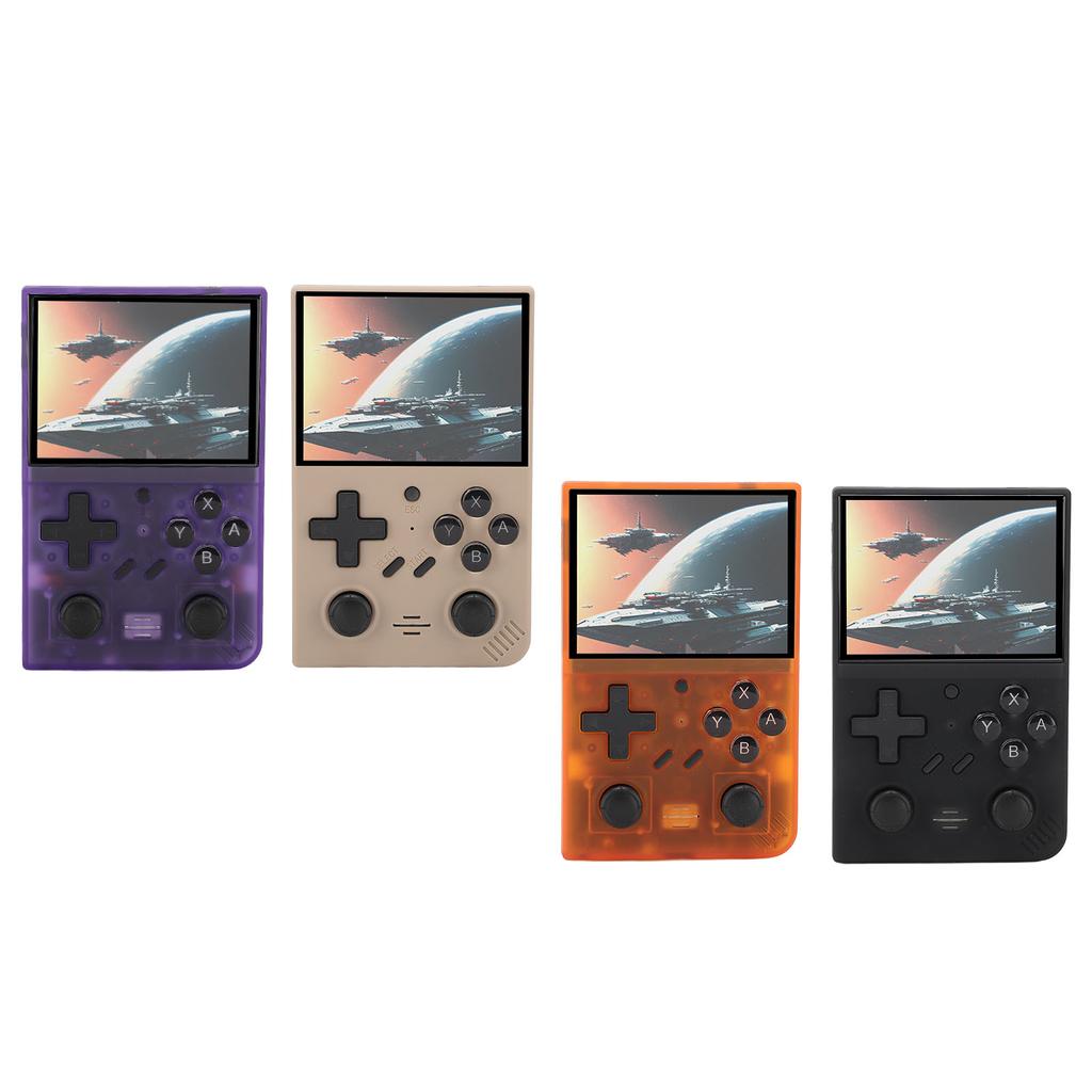 Handheld Retro Spielekonsole 3,5 Zoll IPS Bildschirm Open Source Tragbare Videospielkonsole mit Dual 3D