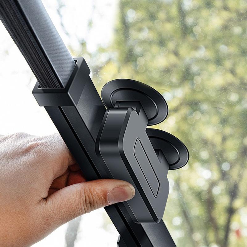 Sun Shade for Car Large Retractable Windshield Visor Protector Blocks UV Rays Auto Sunshade Fits Front Window Suction