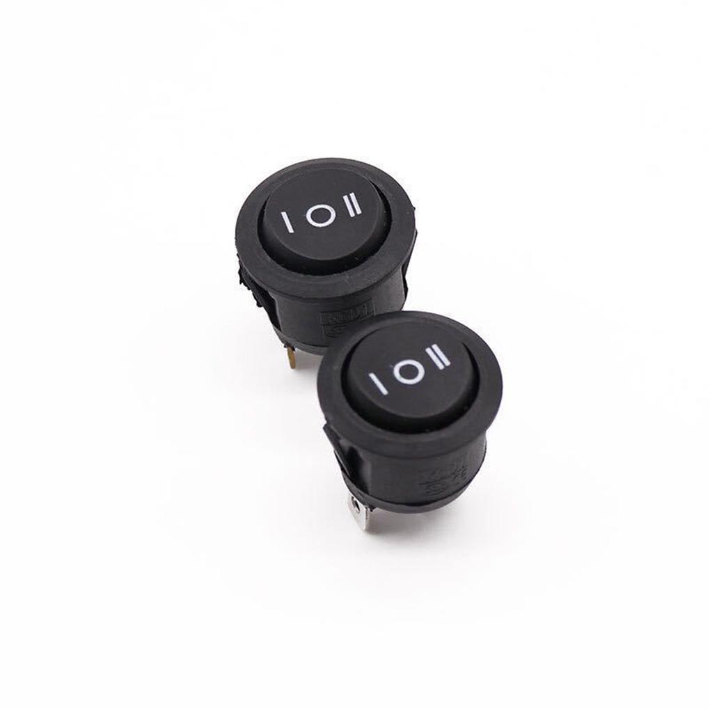 6pcs/set Rocker Switch Safety Protection For Boat Applications Boat Rocker Switch Snap-in Latching