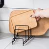 Multi Layer Kitchen Organizer Rack Multifunctional Pot Cover Rack  Drying Cookware