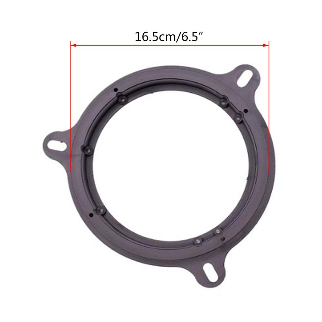 6.5in Car Horn Washer Adapter Holder Car Stereo Speaker Spacer Adaptor & Speaker Harness for Smart Dacia