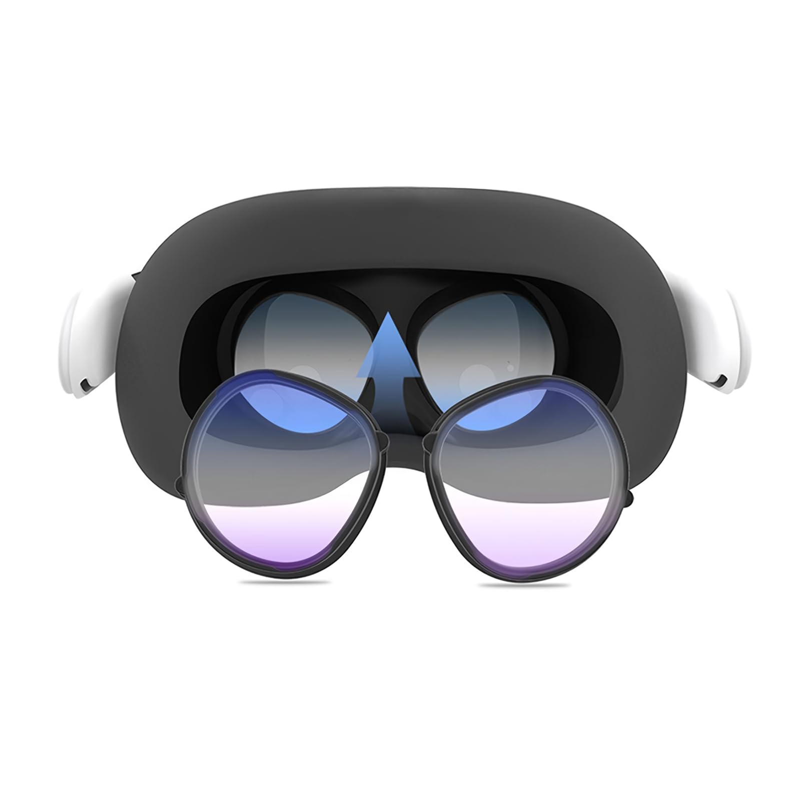 

SHEAWA for Meta Quest 3S Myopia Left and Magnetic Magnet Accessory Lens, -5.5, Right, Compatible, Lightweight, Fixation,