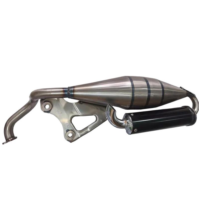 Exhaust System Muffler Pipe Scooter Moped For Honda DIO50 ZX50 AF34 AF35 Moped 50cc 2-Stroke Scooters Exhaust Pipe