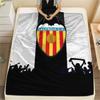 Valencia Club De Fútbol Flannel Blanket, High Quality Comfortable for All Seasons, Home Decor, Warmth and Comfort