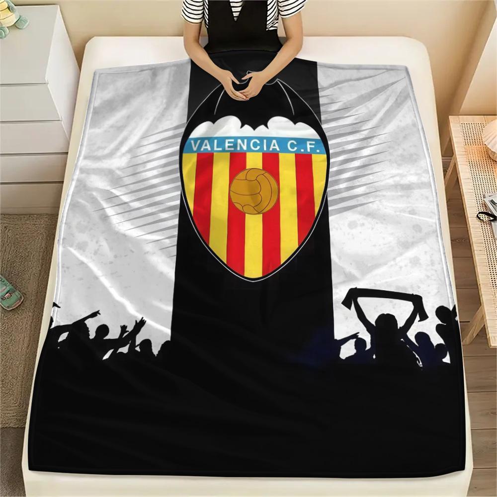 Valencia Club De Fútbol Flannel Blanket, High Quality Comfortable for All Seasons, Home Decor, Warmth and Comfort