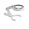 1Pc 8 LED Lights Handheld Bracket Reading and Maintenance Multipurpose Magnifying Glass