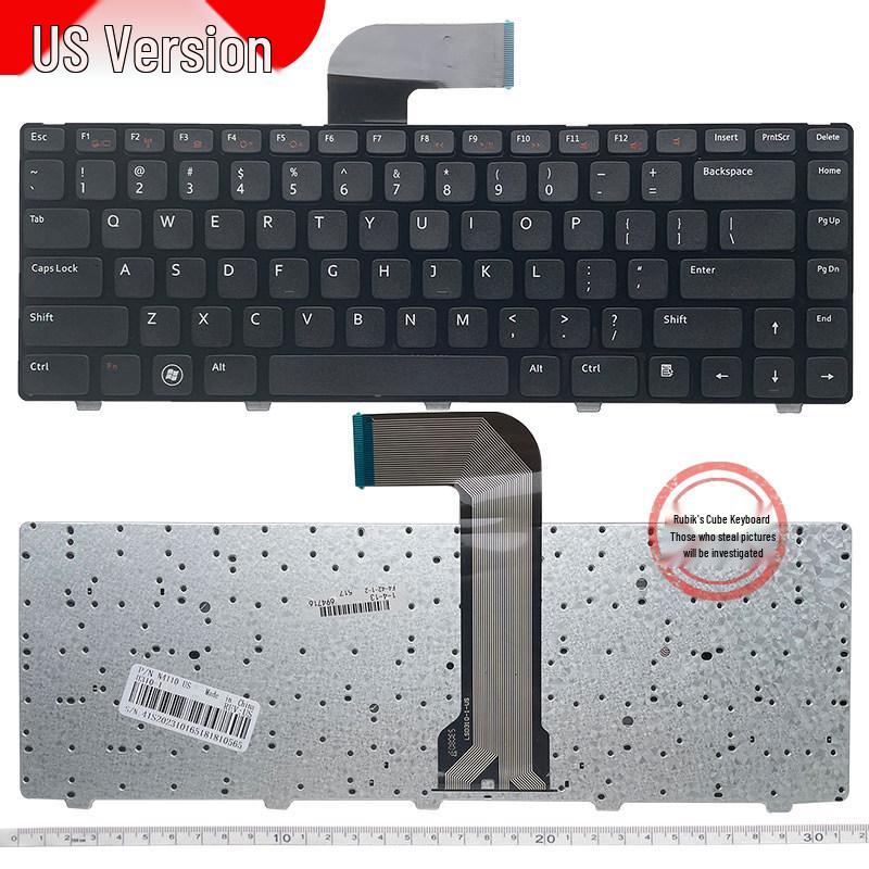 Compatible Keyboard for Dell Inspiron 14 3420, P22G, M411R, P33G, V131-358, P25F