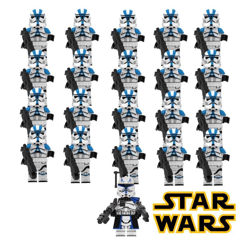 21pcs Building Blocks Toy Robot For Creative Play Compatible With Lego Star Wars Series