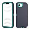 For iPhone 16e Case PC+Silicone+EVA 3 in 1 Shockproof Phone Cover